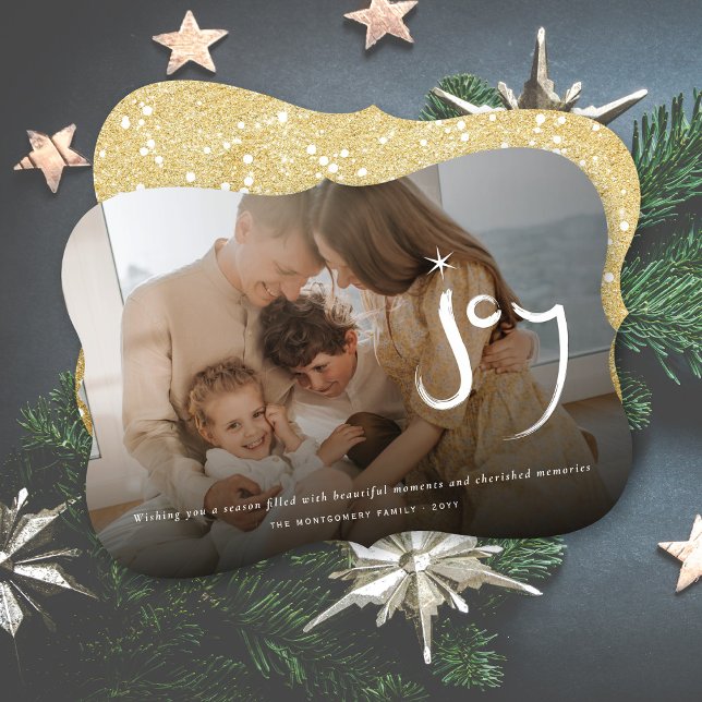 Tarjeta Festiva Foto de Navidades de estrella de caligrafía de ale (Subido por el creador)