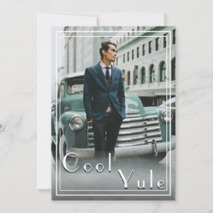 Tarjeta Festiva Foto de Navidades de Guay Yule, Personalizado mode