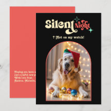 Foto de Navidades de perros Mascotas retro gracios