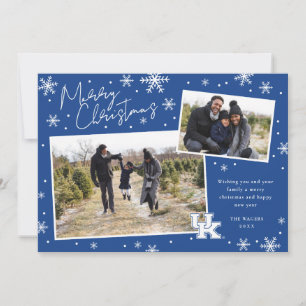 Tarjeta Festiva Foto de Navidades de vacaciones de Kentucky