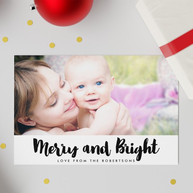 Tarjeta Festiva Foto de Navidades modernos vivos y fríos (Subido por el creador)