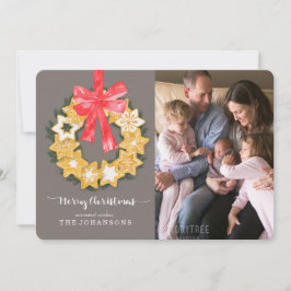 Tarjeta Festiva Foto de Navidades Pepparkakor