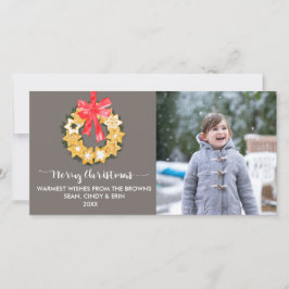 Tarjeta Festiva Foto de Navidades Pepparkakor