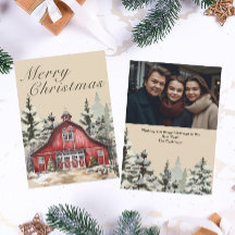 Foto de Navidades rurales de acuarela rusa