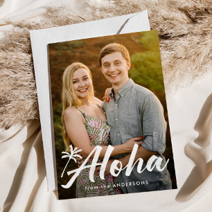Tarjeta Festiva Foto de Palma Aloha