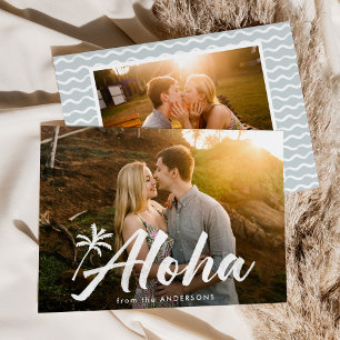 Tarjeta Festiva Foto de Palma Aloha 2