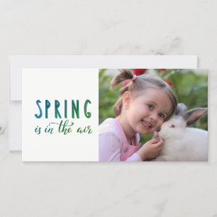 Tarjeta Festiva Foto de Pascua para su hijo - primavera