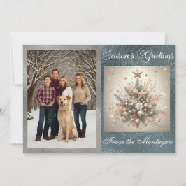 Tarjeta Festiva Foto de Pearl Navidades Design