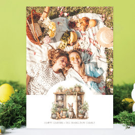 Tarjeta Festiva Foto de Semana Santa Rústica Vieja Personalizada