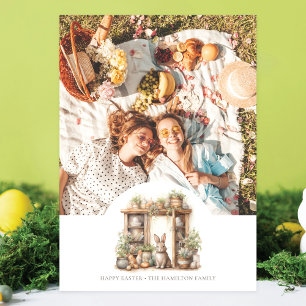 Tarjeta Festiva Foto de Semana Santa Rústica Vieja Personalizada