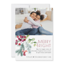 Foto de vegetación navideña festiva