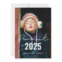 Foto del Año Nuevo Minimalista Moderno de Peace ou