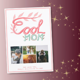 Tarjeta Festiva Foto del Día 4 de la madre de Guay