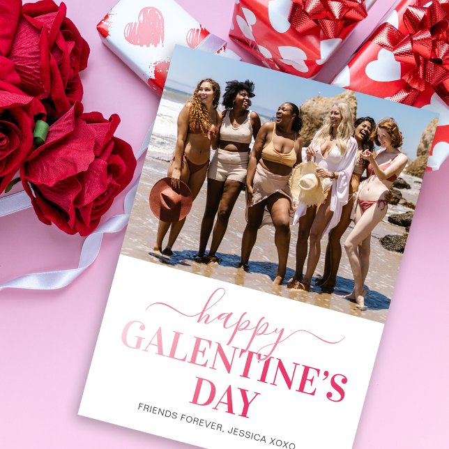 Tarjeta Festiva Foto del Día de los Amigos de Galentine (Subido por el creador)
