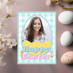 Tarjeta Festiva Foto del Personalizado Feliz Pascua