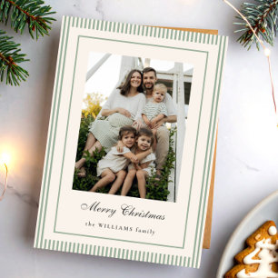 Tarjeta Festiva Foto elegante