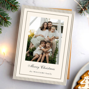 Tarjeta Festiva Foto elegante