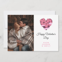 Foto elegante del corazón feliz día de San Valentí