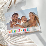 Tarjeta Festiva FOTO FAMILIAR TIPOgrafía colorida moderna superpue<br><div class="desc">por kat massard >> kat@simplysweetPAPERIE.com <<< Enviar y un mensaje especial extra con estilo y pizzería este año... Personalizado con tus detalles y fotos mis modernos productos de vacaciones seguro que destacarán de la ráfaga de saludos que tus amigos y familia recibirán esta temporada y harán un recuerdo especial que...</div>