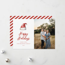 Foto festiva de Santa Hat