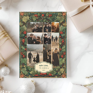 Tarjeta Festiva Foto: Fiesta de Navidades de VRustic Holly