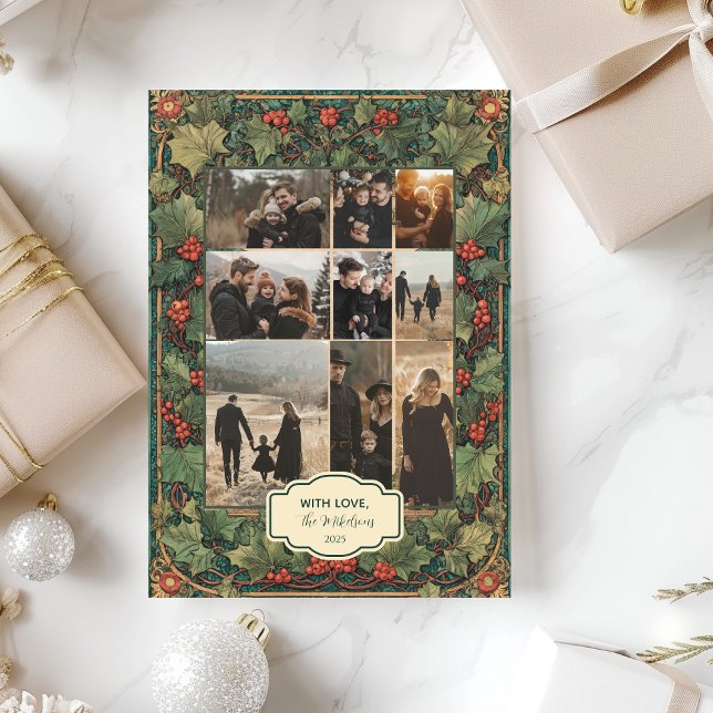 Tarjeta Festiva Foto: Fiesta de Navidades de VRustic Holly (Subido por el creador)