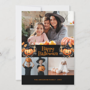 Tarjeta Festiva Foto: Happy Halloween Card
