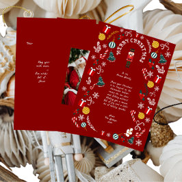 Tarjeta Festiva Foto mágica de Cascanueces