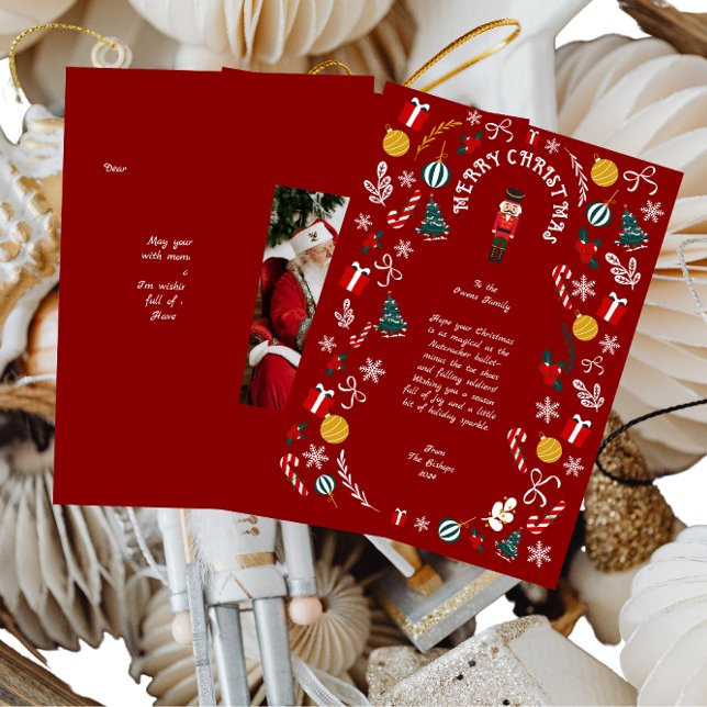 Tarjeta Festiva Foto mágica de Cascanueces (Subido por el creador)