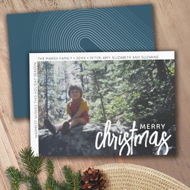 Tarjeta Festiva Foto moderna - Compensación mínima del borde blanc (Subido por el creador)
