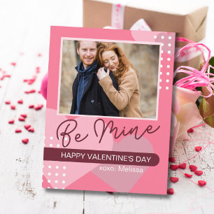 Tarjeta Festiva Foto moderna de El día de San Valentín de color du