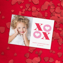 Foto moderna de San Valentín XOXO