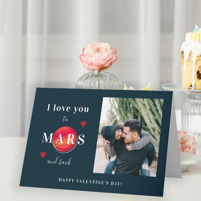 Tarjeta Festiva Foto moderna te amo Feliz Día de San Valentín (Subido por el creador)