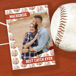 Tarjeta Festiva Foto personalizada de Best Catch Ever