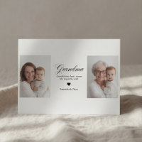 Foto Personalizada de la Abuela Nana