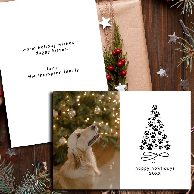 Tarjeta Festiva Foto personalizada de Navidades de imágenes de per (Subido por el creador)