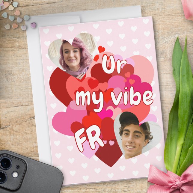 Tarjeta Festiva Foto Personalizado de Cute Valentine (Subido por el creador)