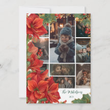 Foto Rustic Red Amaryllis Navidades