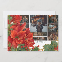 Foto Rustic Red Amaryllis Navidades