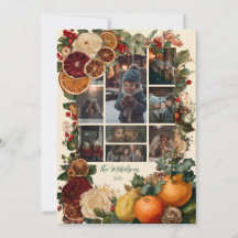 Foto Rústico Naranja Seco y Navidades de frutas