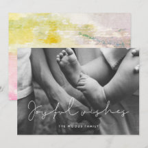 Foto superpuesta de minimalistas deseos alegres