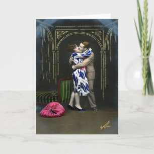 Tarjeta Festiva Foto vintage Valentine