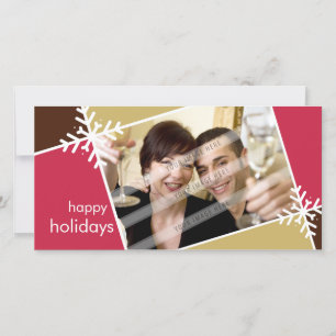 Tarjeta Festiva FOTOCARTA DE navidades :: Fantasma modernista L1