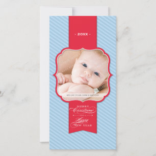 Tarjeta Festiva FOTOCARTA DE navidades :: solapa 5P