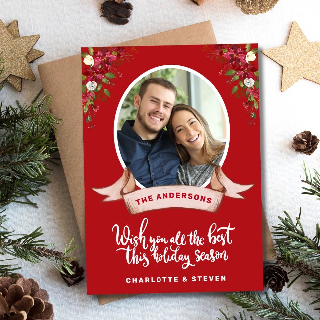 Tarjeta Festiva Fotografía de caligrafía de Navidades rusticos ele (Subido por el creador)