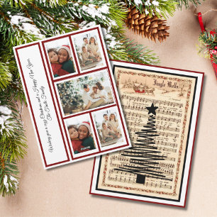 Tarjeta Festiva Fotografía de "Jingle Bells"
