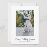 Fotografía de perro: Abuela feliz de cumpleaños de