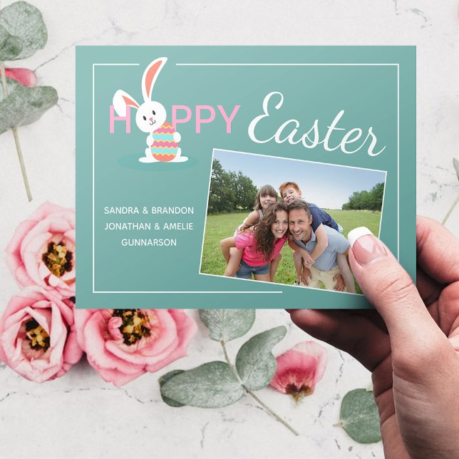 Tarjeta Festiva Fotografía de personalizado Feliz Pascua (Subido por el creador)