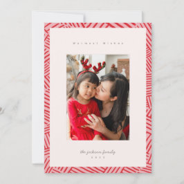 Tarjeta Festiva Fotografía de Red Fun Hatch