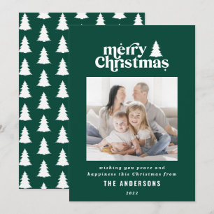 Tarjeta Festiva Fotografía de tipografía gráfica de Navidades más